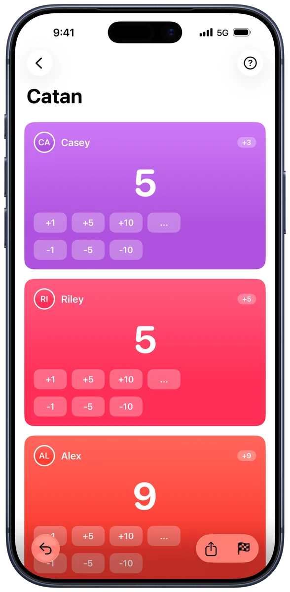 TallyPal screenshot 2 of 6, shown on iPhone